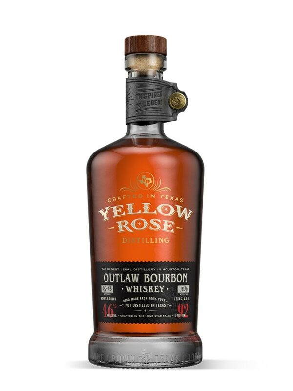 YELLOW ROSE Outlaw Bourbon Whiskey 46%