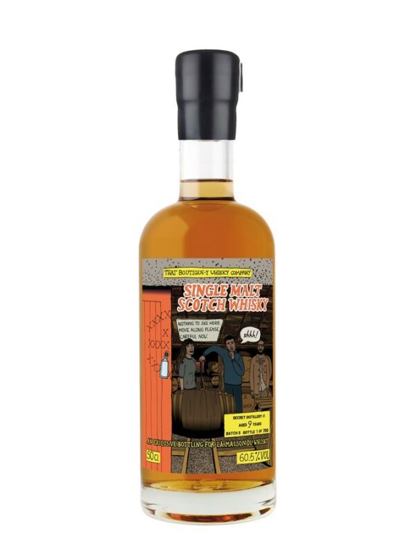 SECRET DISTILLERY 9 YO 2008 #1 LMDW Cellar Book 60.5%