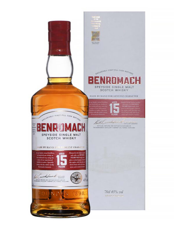 BENROMACH 15 ans Single Malt Whisky