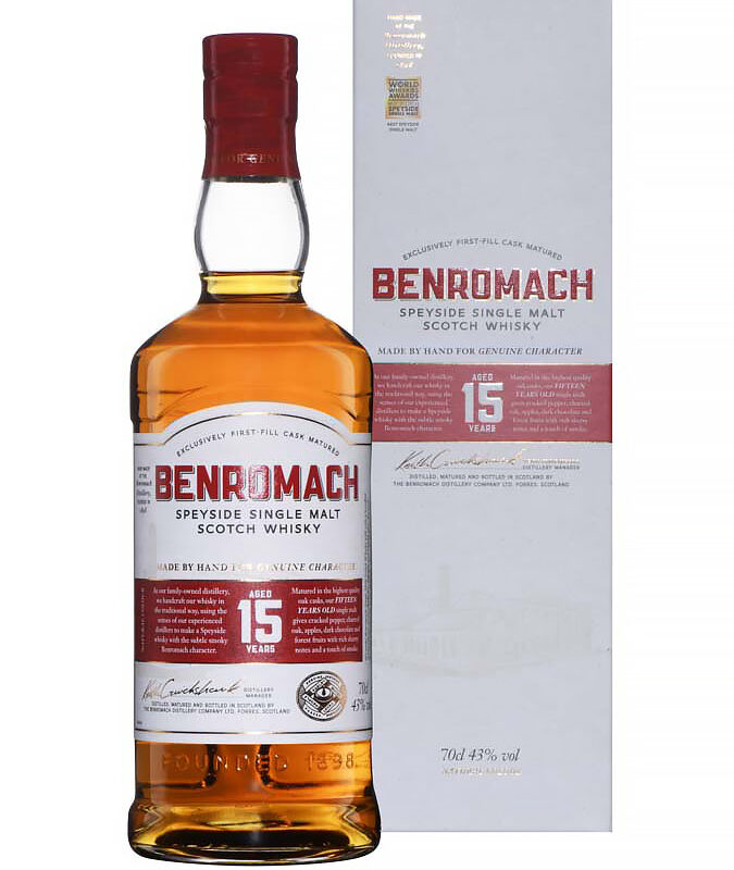 BENROMACH 15 ans Single Malt Whisky