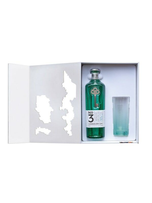 No3 London Dry Gin Coffret 1 Verre