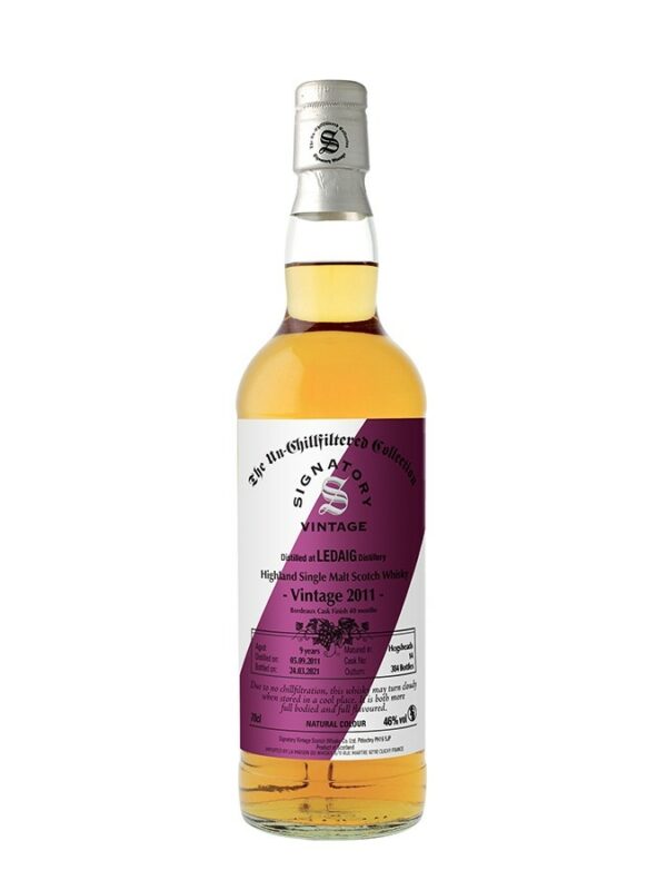 LEDAIG 9 YO 2011 Bordeaux Finish S.V