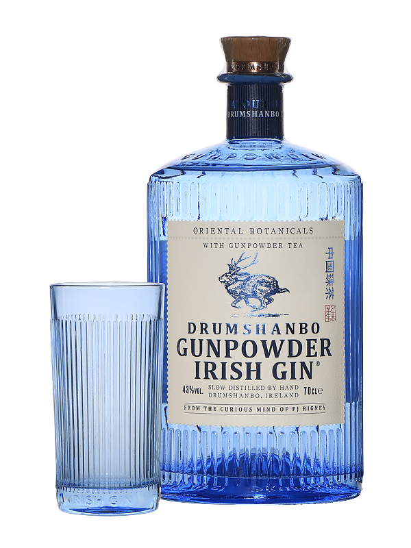 DRUMSHANBO GUNPOWDER Irish Gin Coffret 1 verre La Maison du Whisky Singapore