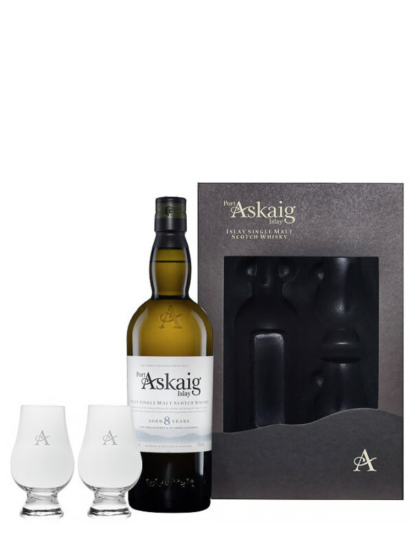 PORT ASKAIG 8 ans Coffret 2 Verres