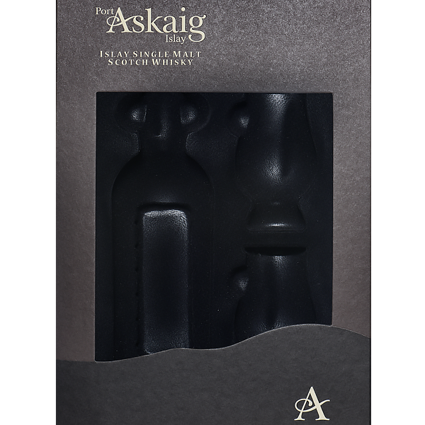 PORT ASKAIG 8 ans Coffret 2 Verres La Maison du Whisky Singapore