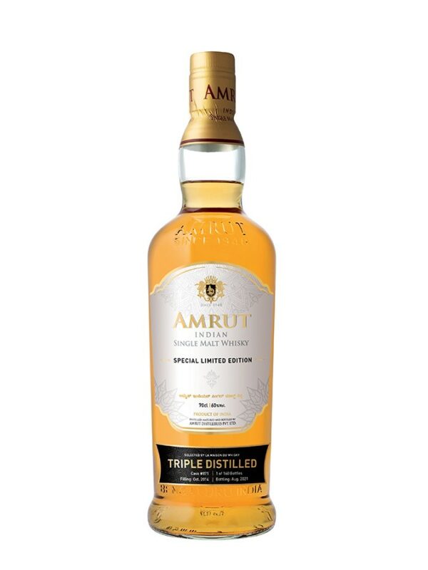 AMRUT 2014 Ex-Bourbon Triple Distilled Conqute