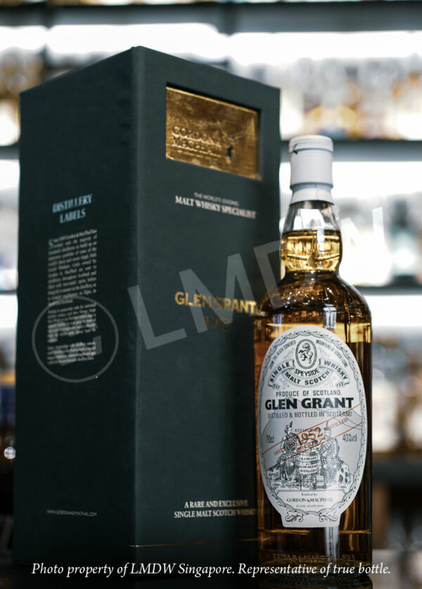 GLEN GRANT 1952 G&M Single Malt Whisky bottle