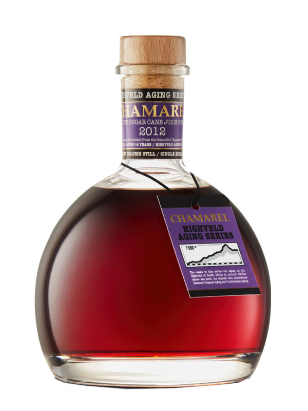 CHAMAREL 2012 Highveld Aging Series Moscatel cask - Pure Cane Juice Rum