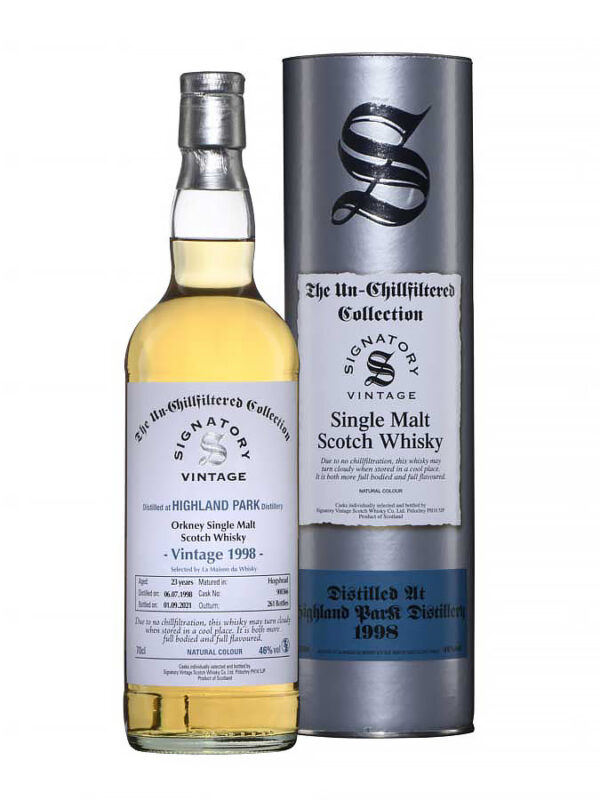HIGHLAND PARK 23 ans 1998 Conquête Signatory Vintage