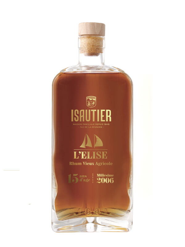 ISAUTIER 2006 l'Elise Rhum Vieux Agricole Antipodes bottle