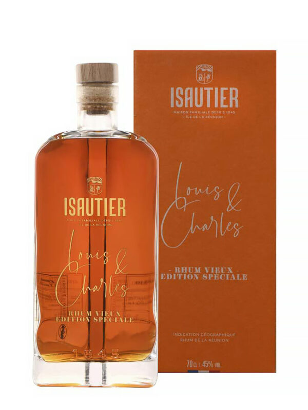 ISAUTIER Louis & Charles Rhum Vieux bottle