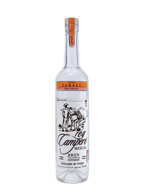 REY CAMPERO Jabali Mezcal bottle