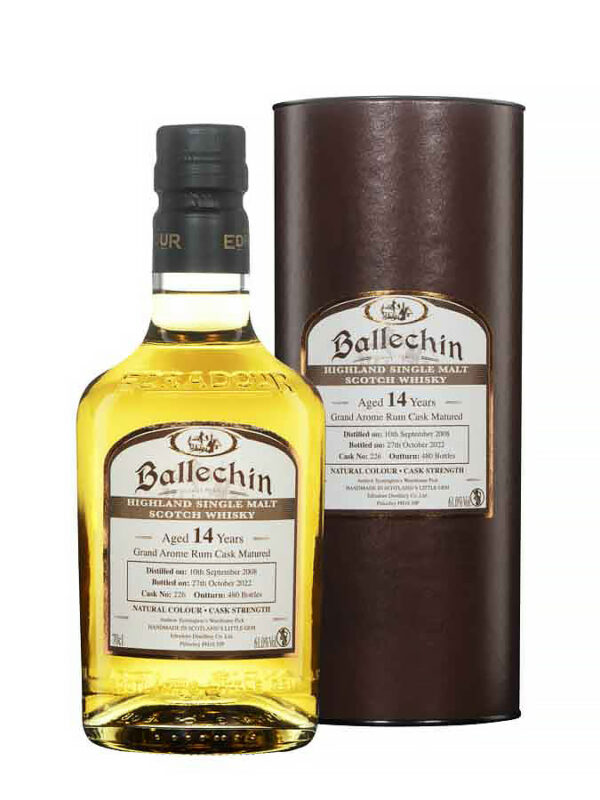 BALLECHIN 14 ans 2008 Grand Arome Rum Cask