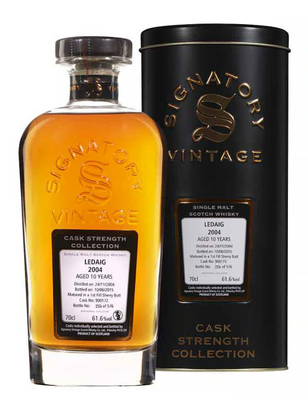 LEDAIG 10 ans 2004 Signatory Vintage