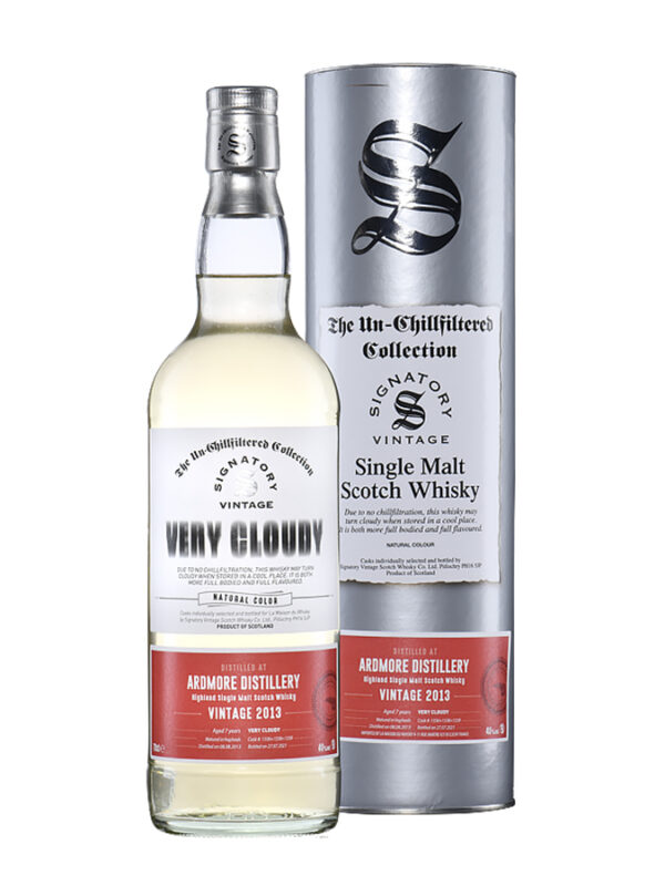 ARDMORE 9 ans 2013 Very Cloudy Signatory Vintage