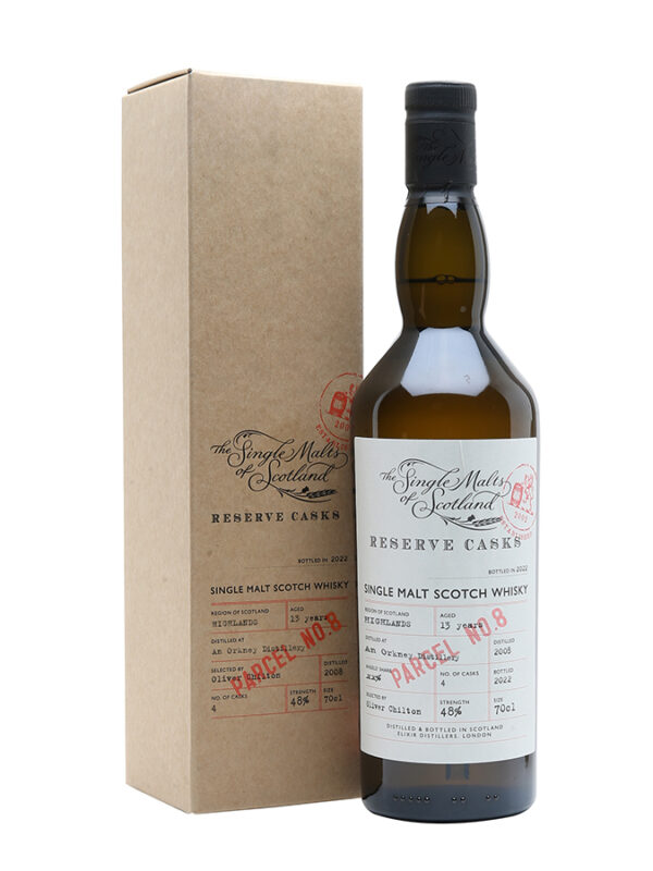 ORKNEY 13 ans 2008 Reserve Casks Elixir Distillers