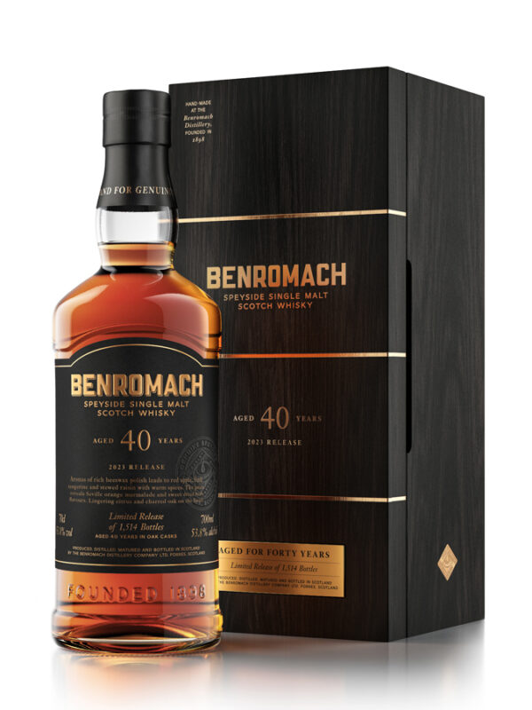 BENROMACH 40 ans 2023 Release