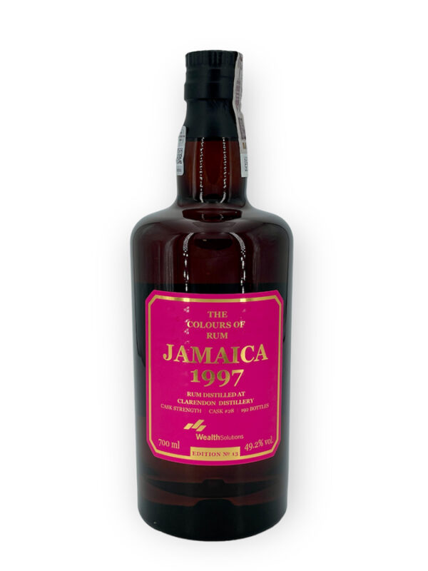 WEALTH SOLUTIONS 24 ans 1997 Jamaica Clarendon Edition No. 13 The Colours of Rum W. S.