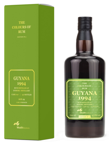 GUYANA 29 ans 1994 Enmore – REV The Colours of Rum W. S.