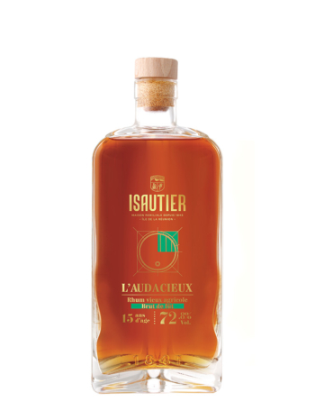 ISAUTIER 15 ans 2006 L’Audacieux Rhum Vieux Agricole – Brut de fût New Vibrations