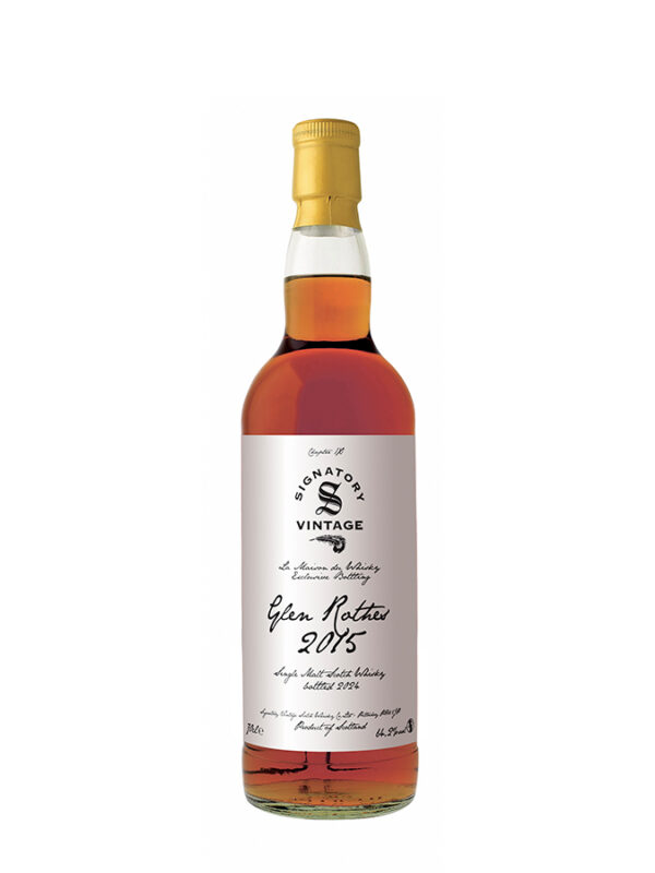 GLEN ROTHES 9 ans 2015 Plume 1st fill oloroso Sherry Butt CS Foundations Signatory Vintage