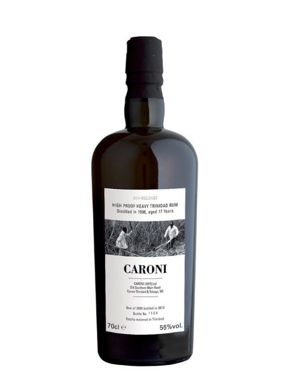 CARONI 1996 Heavy Trinidad Rum Sugar Cane Cutter One of 3910 bottles.
