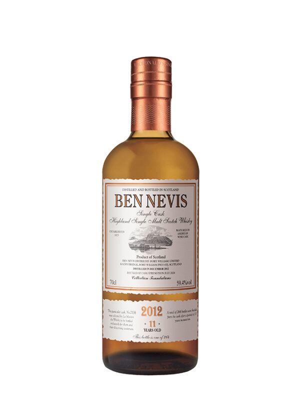 BEN NEVIS 11 ans 2012 American Wine Cask Single Cask Foundations