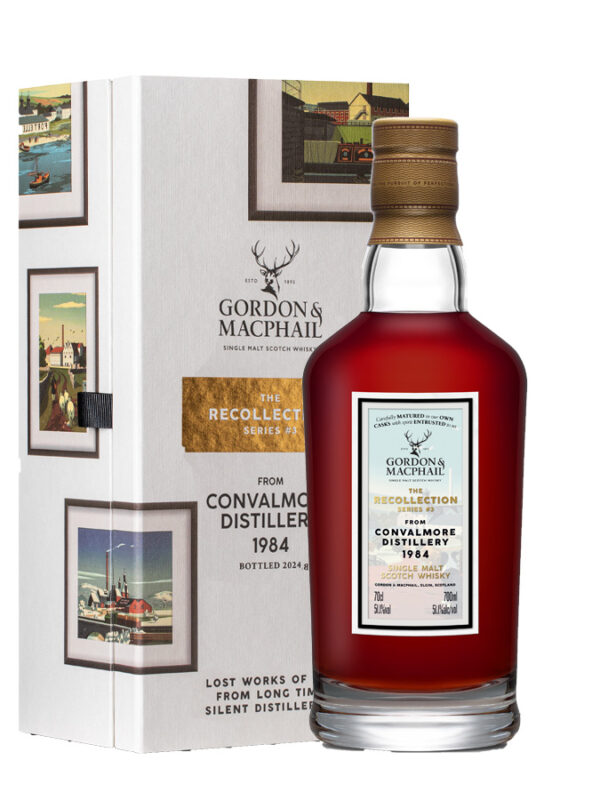 CONVALMORE 39 ans 1984 REFILL SHERRY HOGSHEAD Recollection Gordon & Macphail