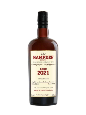 HAMPDEN 2021 LROK Fundador Single cask #AAZ LMDW Singapour